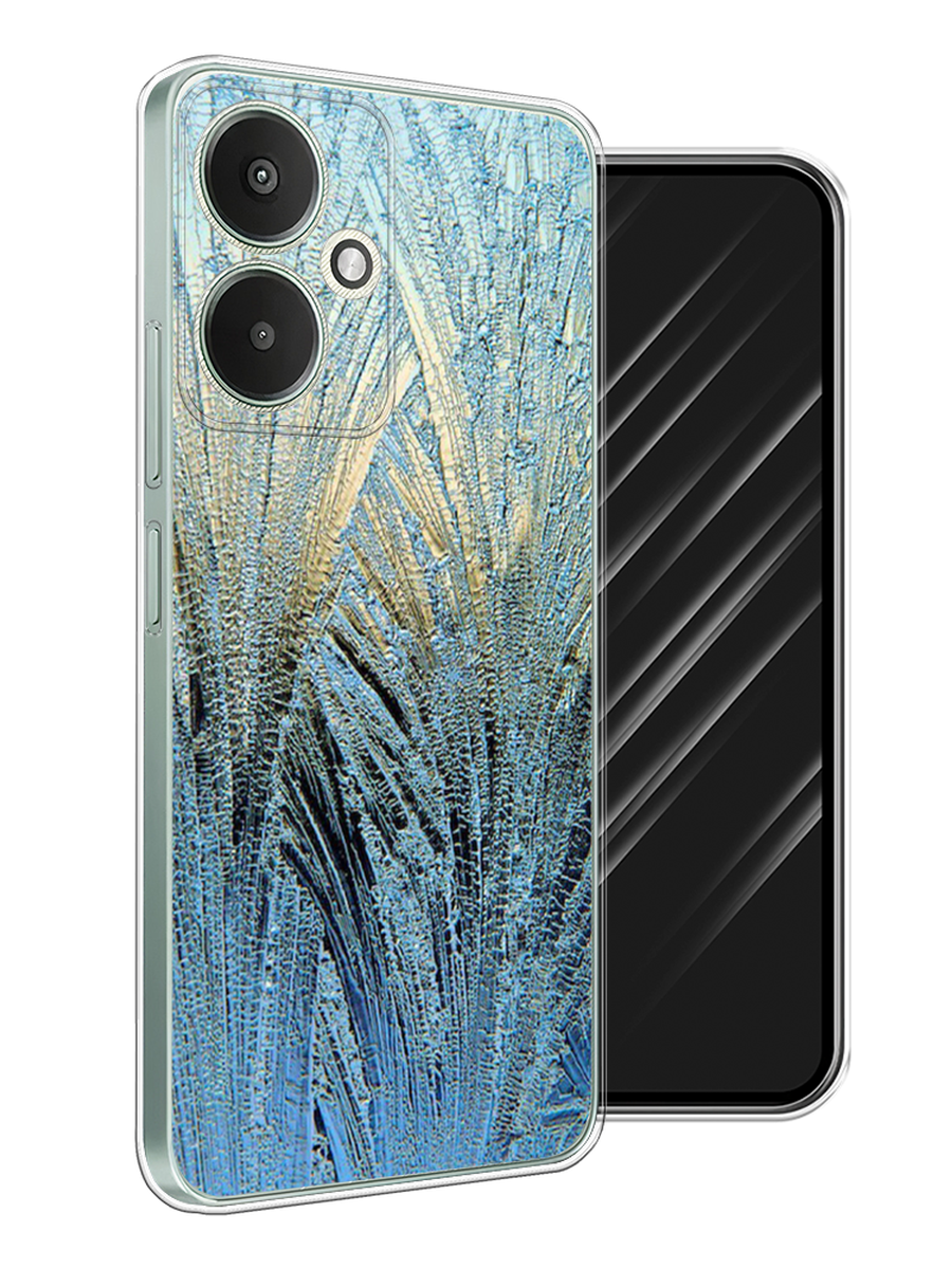 

Чехол Awog на Xiaomi Redmi 13C 5G/Redmi 13R 5G, Poco M6 5G "Лёд", Голубой, 321450-1