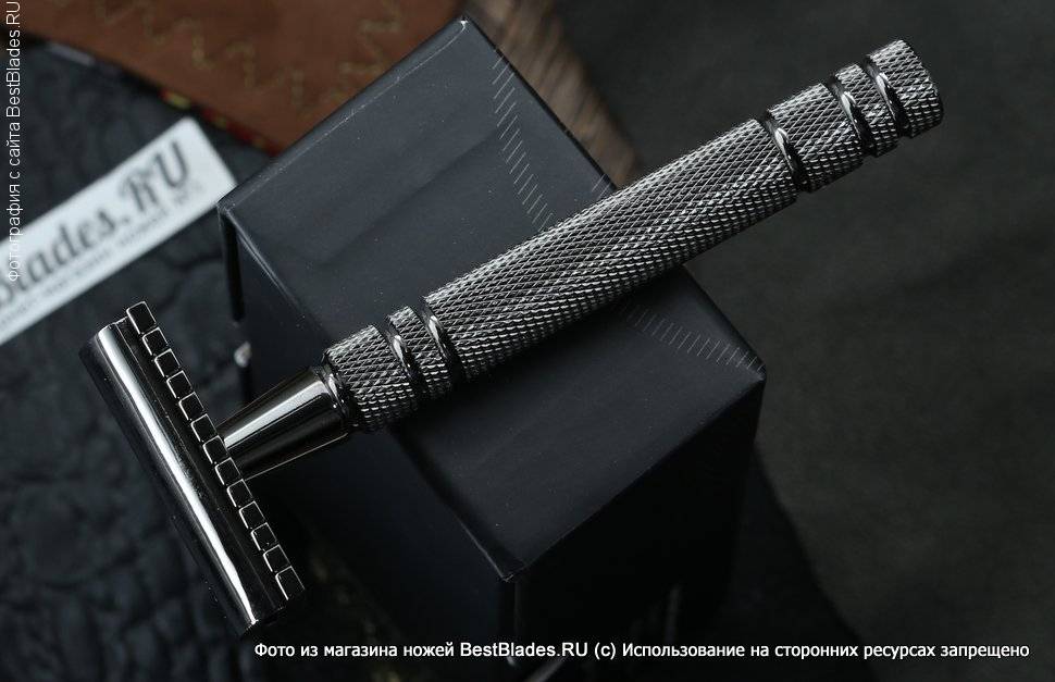 

Бритвенный станок Boker Rasierhobel Boraso Gunmetal Grey 04BO223