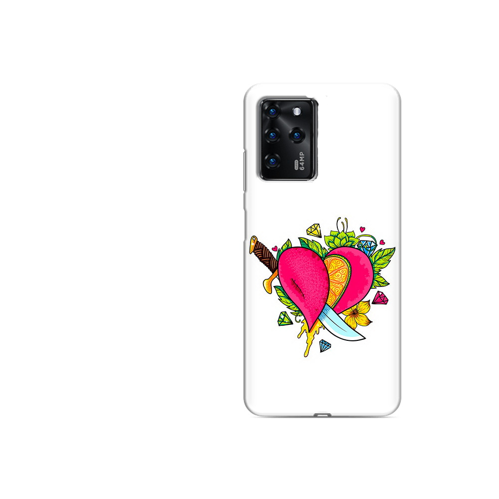 Чехол MyPads Tocco для ZTE Blade V30 Vita Фруктовое сердце (PT224728.460.188)