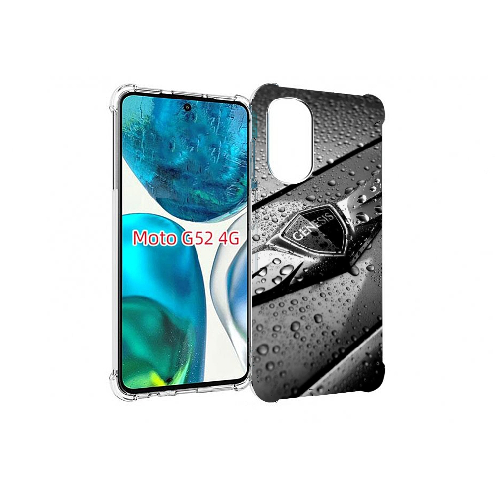 

Чехол MyPads genesis 2 мужской для Motorola Moto G82 / Moto G52, Прозрачный, Tocco