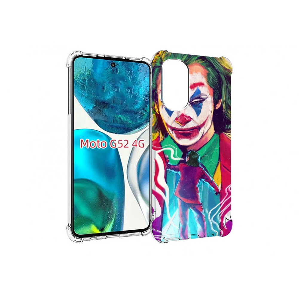 

Чехол MyPads джокер-у-джокера для Motorola Moto G82 / Moto G52, Прозрачный, Tocco