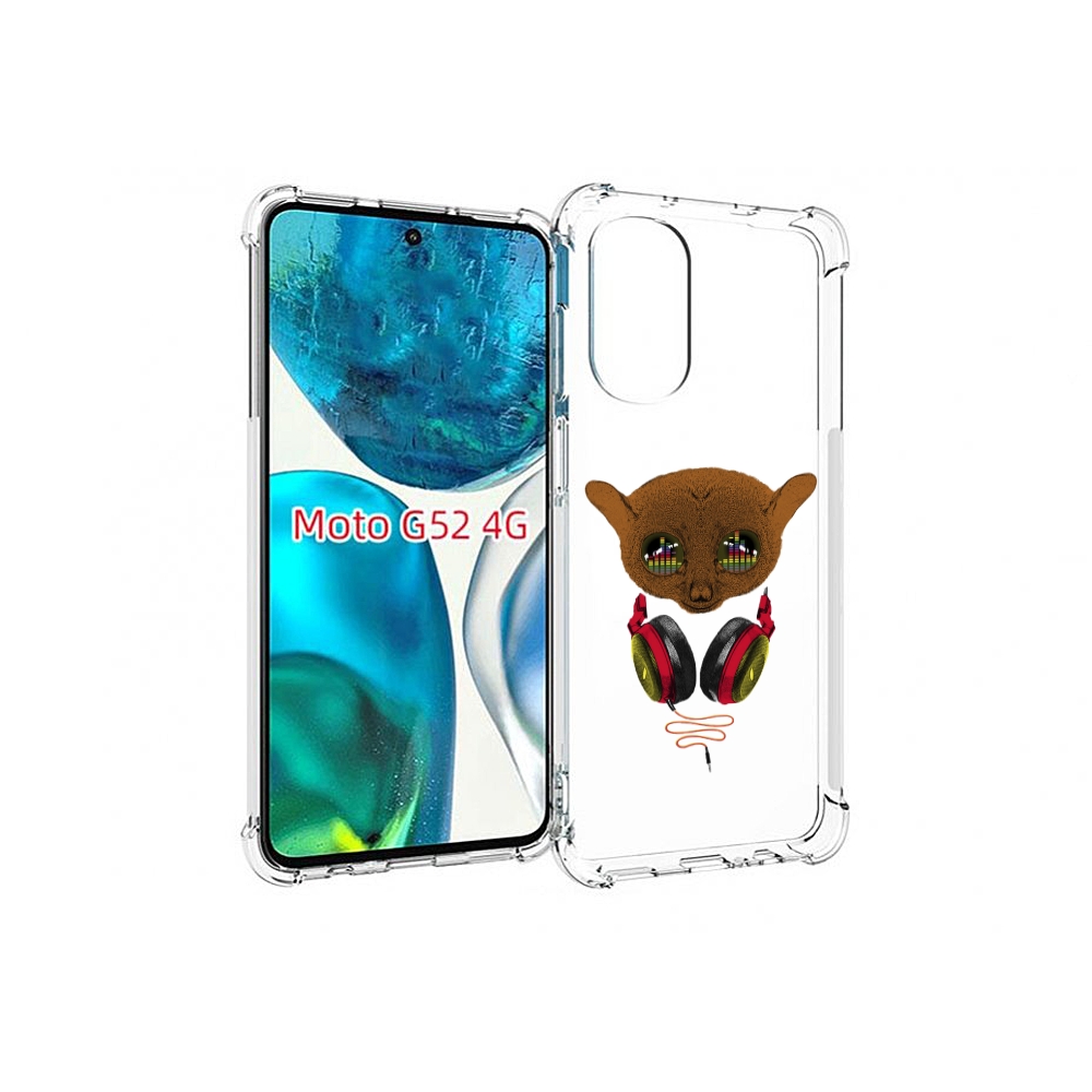 

Чехол MyPads диджей для Motorola Moto G82 / Moto G52, Прозрачный, Tocco