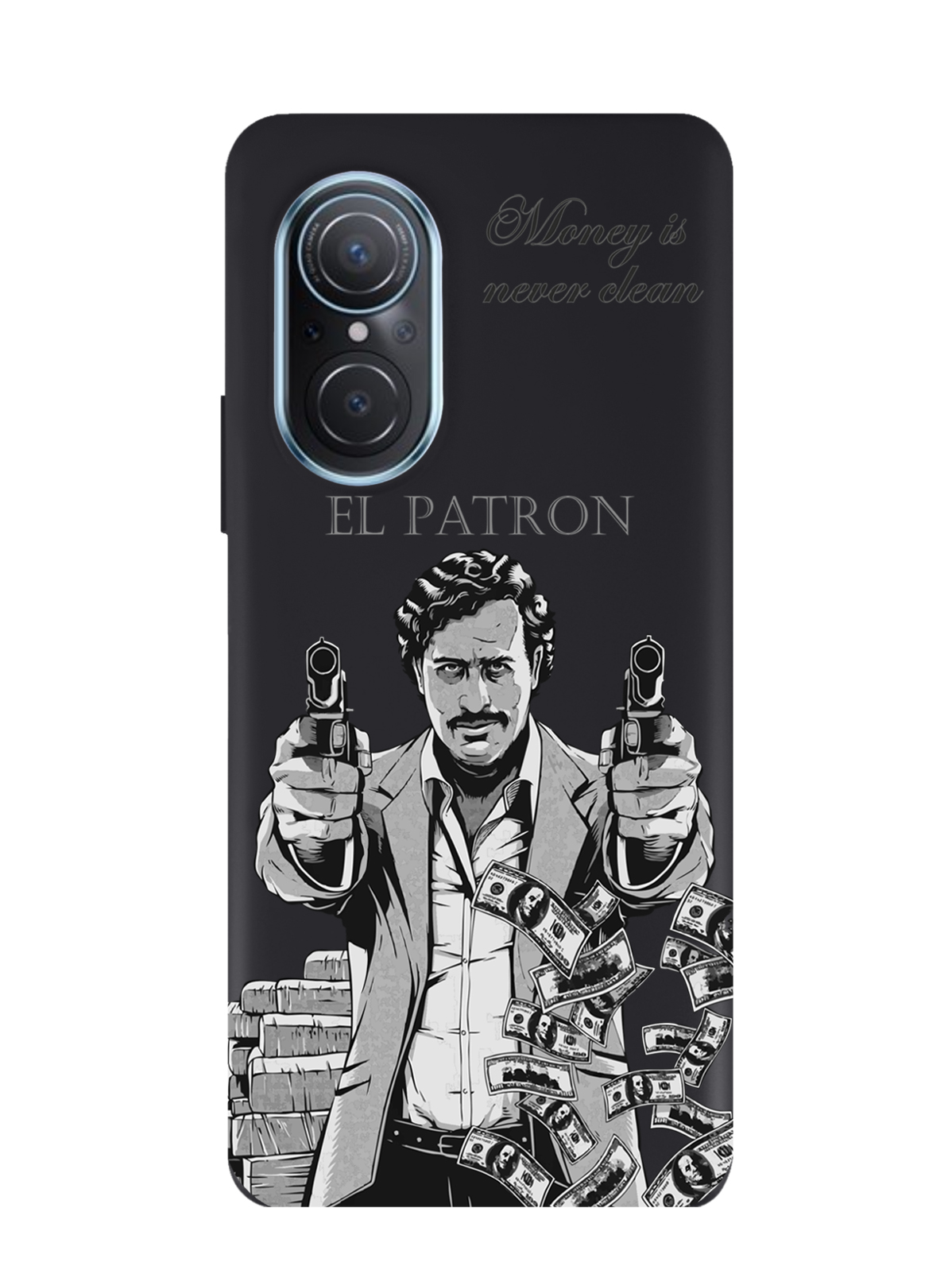 фото Чехол musthavecase для huawei nova 9 se el patron pablo escobar пабло эскобар черный