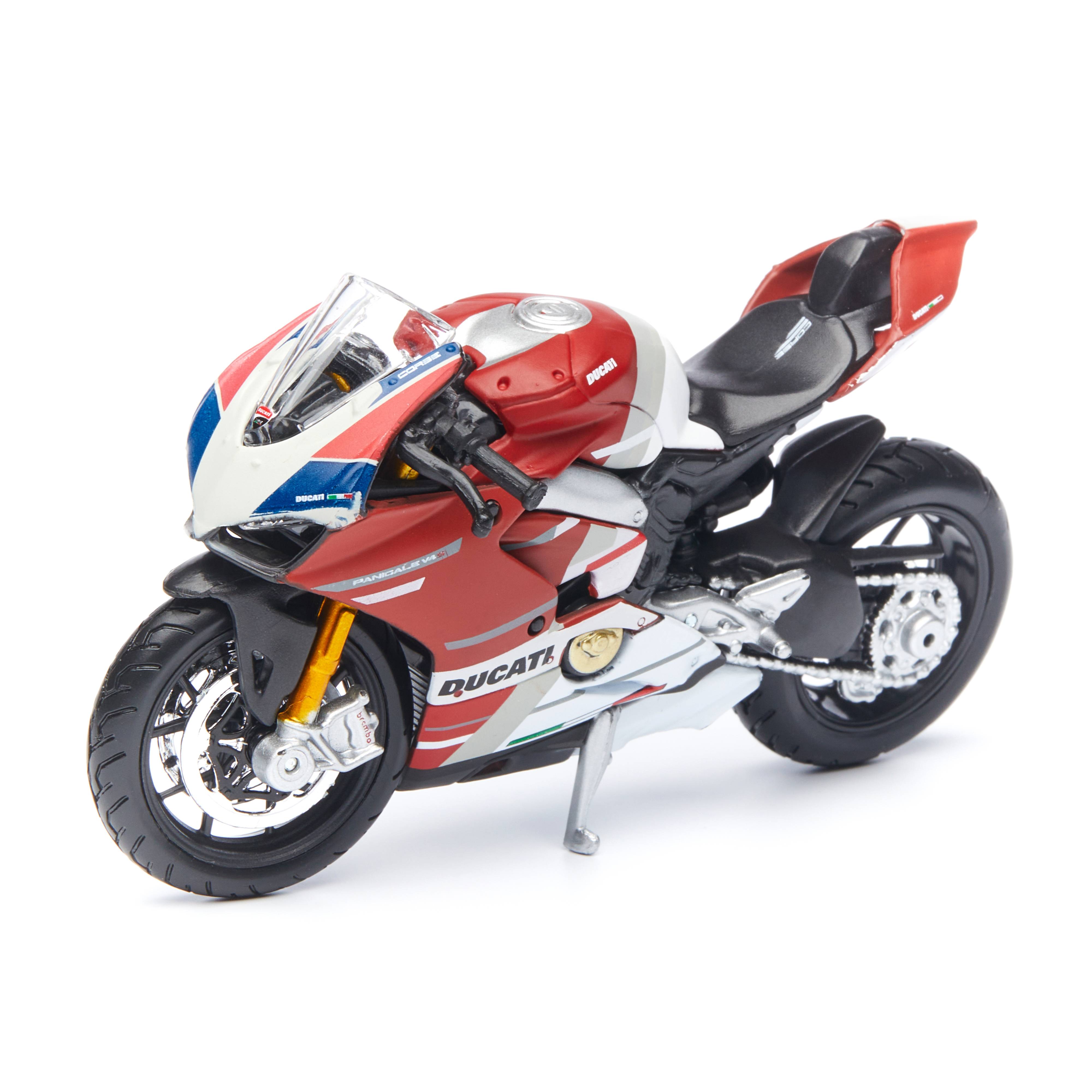 

Maisto Мотоцикл Ducati Panigale V4 S 1:18, красный 39300/29, 39300/29