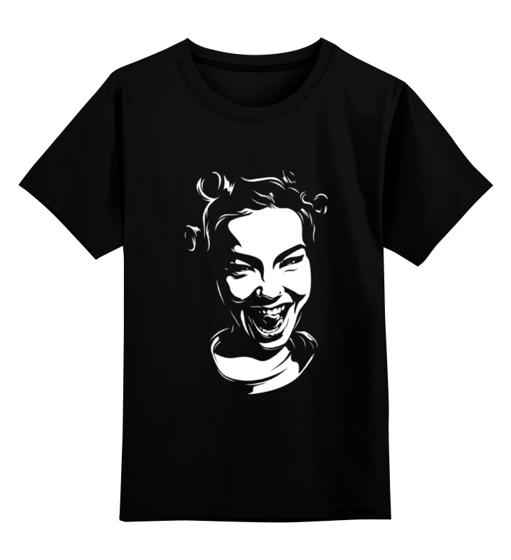

Детская футболка классическая Printio Bjork, р. 164, Черный, 0000000656129