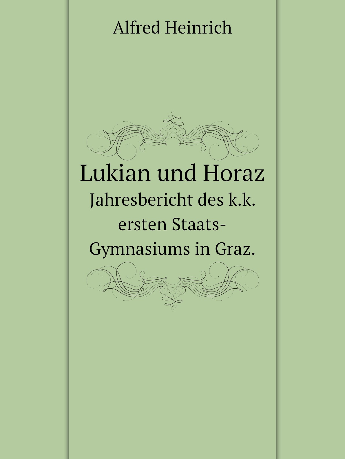 

Lukian und Horaz