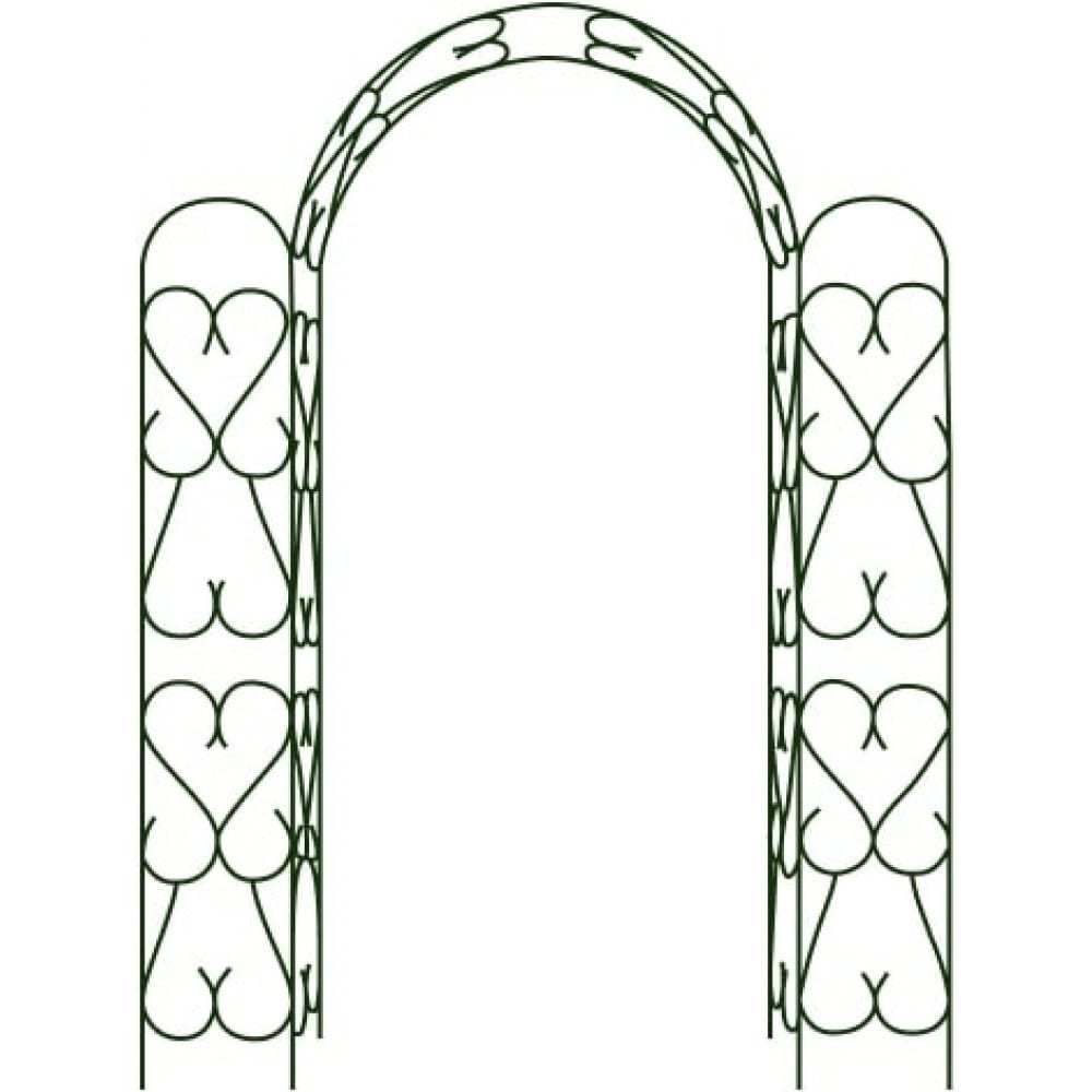 Садовая арка угловая Green Line Разборная 00-00001639 252 х 120 см 1 шт.