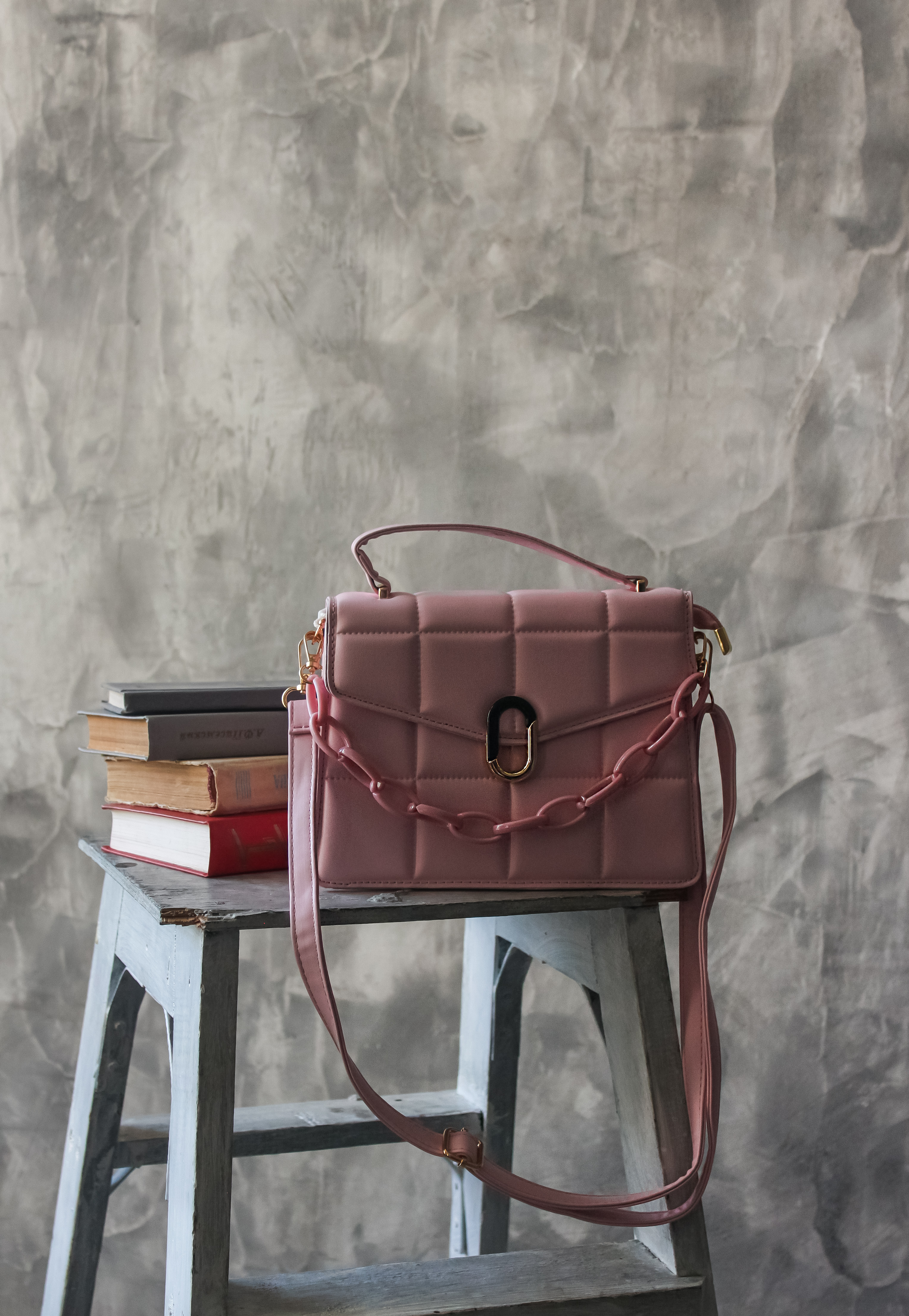 фото Сумка кросс-боди женская our style 1606#pink, розовый