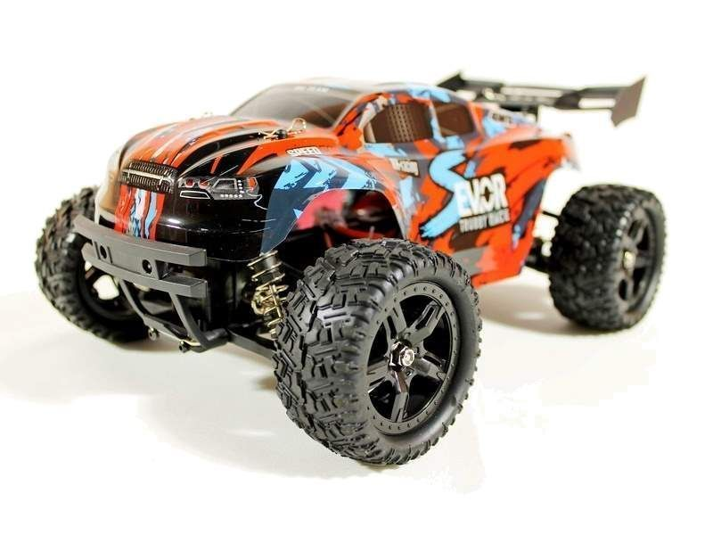 

Радиоуправляемая трагги Remo Hobby S EVO-R (красный) 4WD 2.4G 1/16 RTR, RH1661-RED