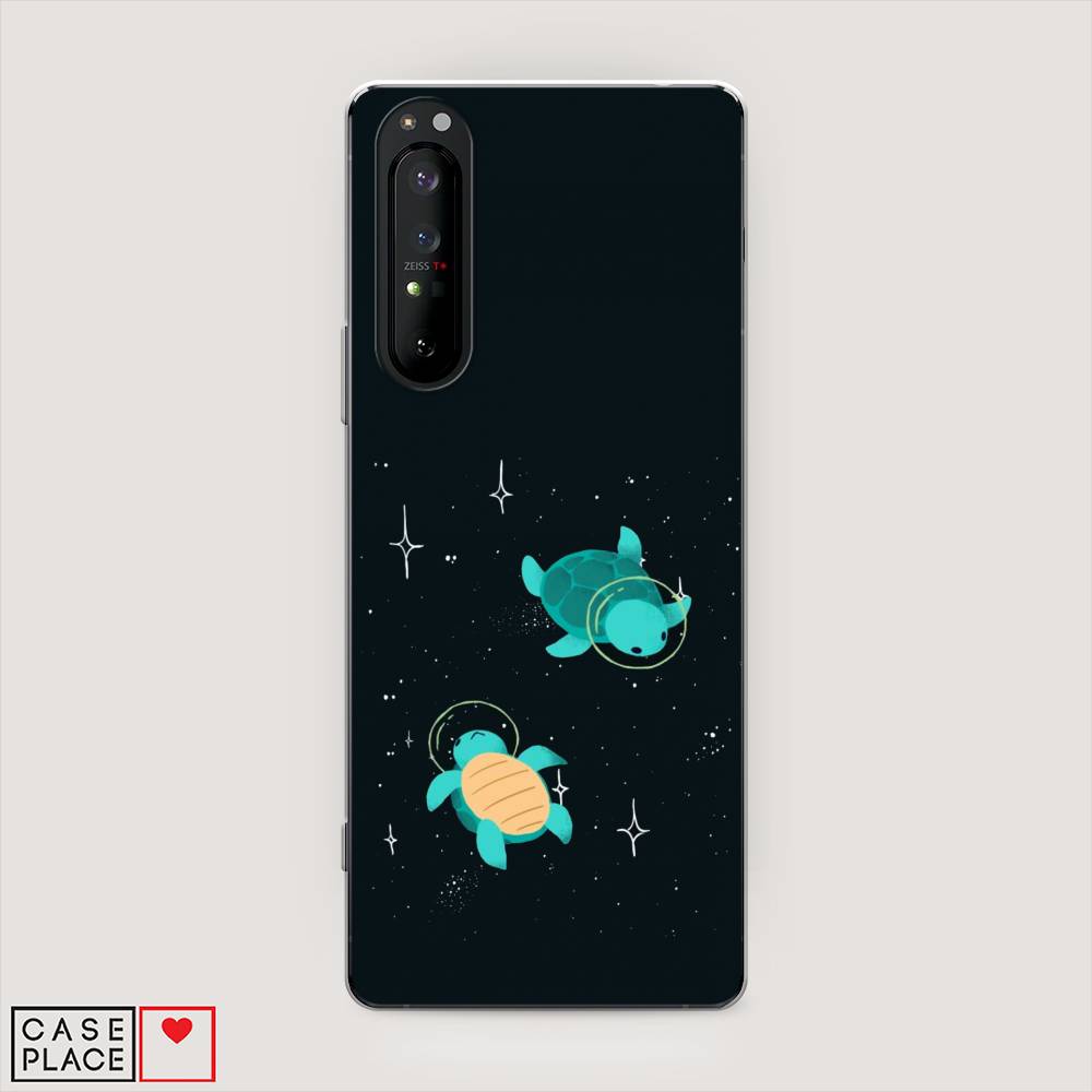 

Чехол Awog на Sony Xperia 1 II "Черепашки космонавты", Разноцветный, 54550-4