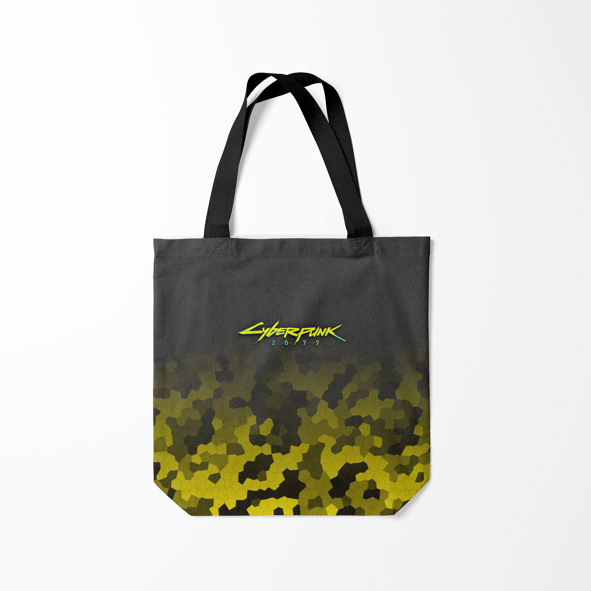 

Сумка шoппер унисекс Burnettie CYBERPUNK 2077, серый, CYBERPUNK 2077