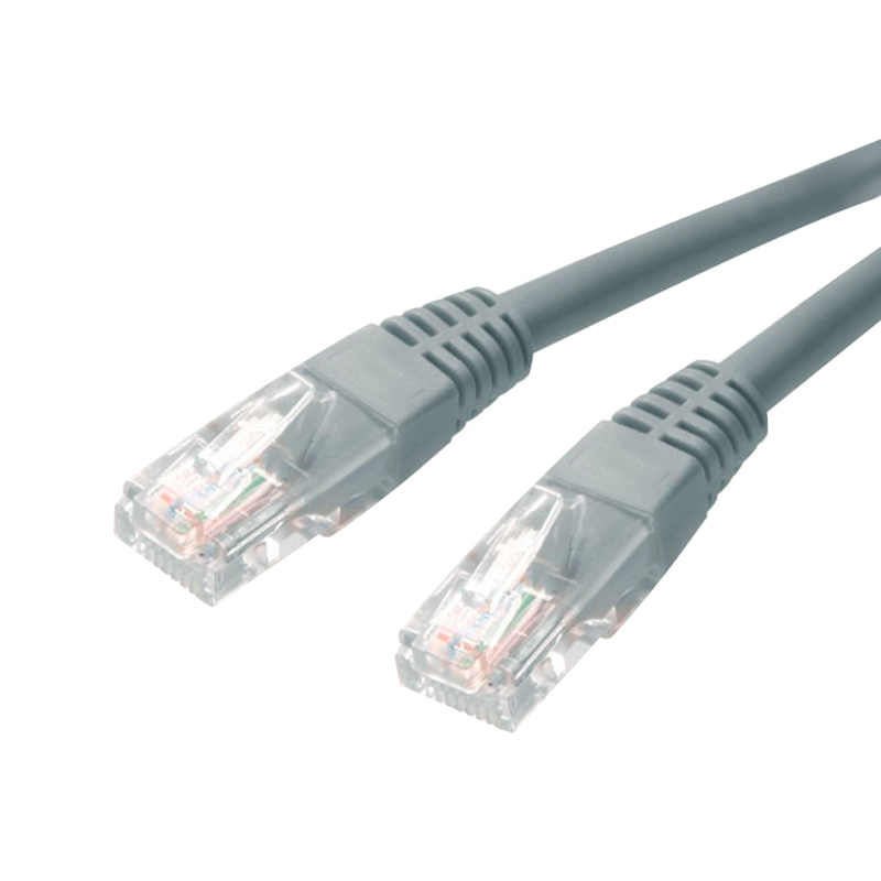 Патч-корд Hama H-30622 8p8c (RJ45) (m-m) CAT5e UTP 10.0 м 1000 Мбит/с серый