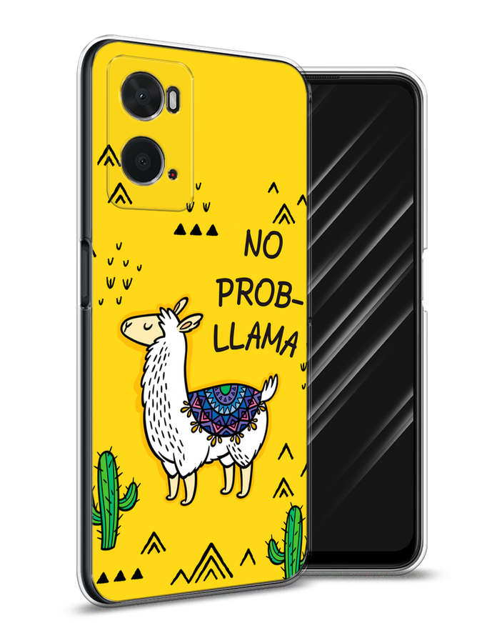 

Чехол Awog на Oppo A36 "No probLLama", Разноцветный, 259950-2