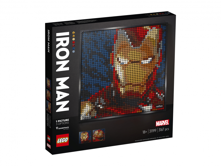 фото Набор для творчества lego art 31199 marvel studio железный человек