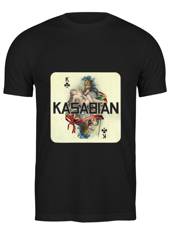 

Футболка мужская Printio Kasabian - empire черная S, Черный, Kasabian - empire