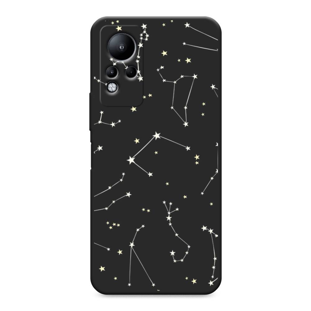 

Матовый силиконовый чехол "Созвездия" на Infinix Note 11, 3100452-1