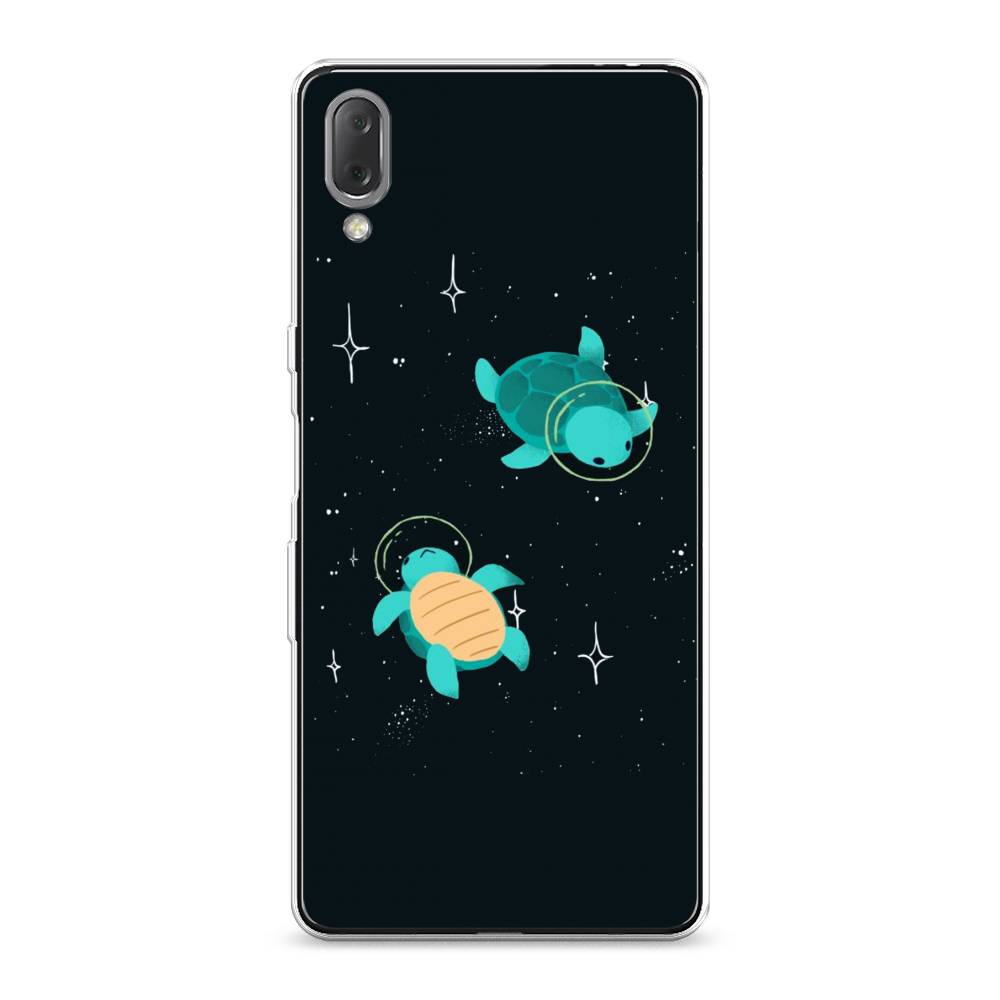 

Чехол Awog на Sony Xperia L3 "Черепашки космонавты", Разноцветный, 54450-4
