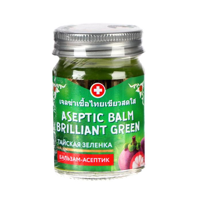 

Бальзам-асептик «Тайская зелёнка» Binturong Aseptic Balm Brilliant Green, заживляющий, 50г
