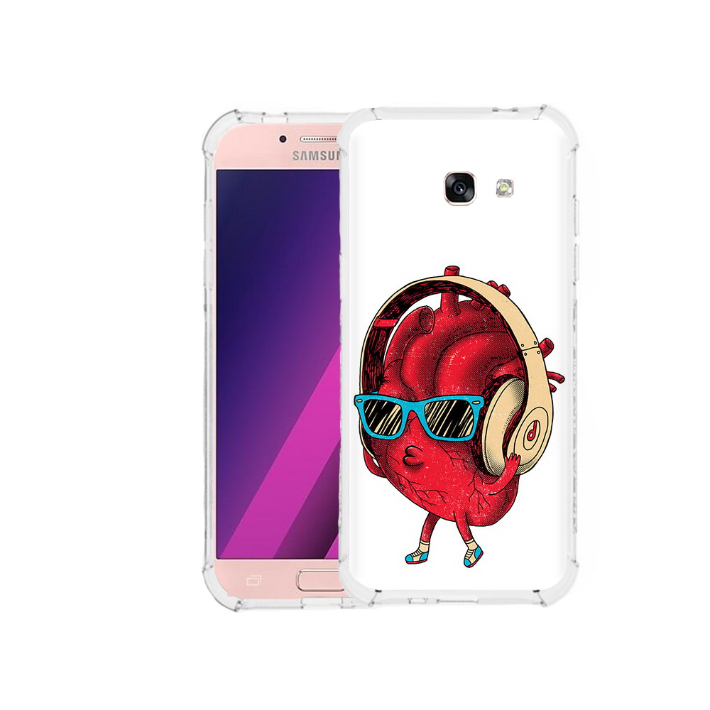 

Чехол MyPads Tocco для Samsung Galaxy A5 слушай сердце (PT51293.578.609), Прозрачный, Tocco