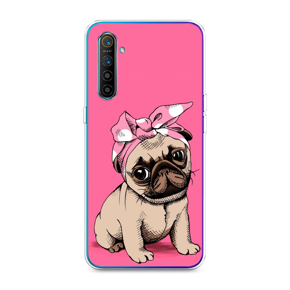 

Чехол Awog на Realme XT "Dog Pin-Up", Разноцветный, 251450-2