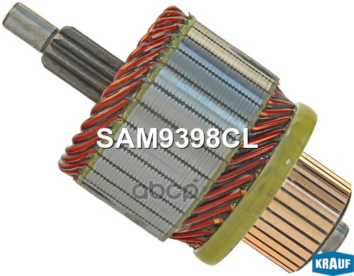 

Ротор Стартера Krauf Sam9398cl Krauf арт. SAM9398CL, SAM9398CL