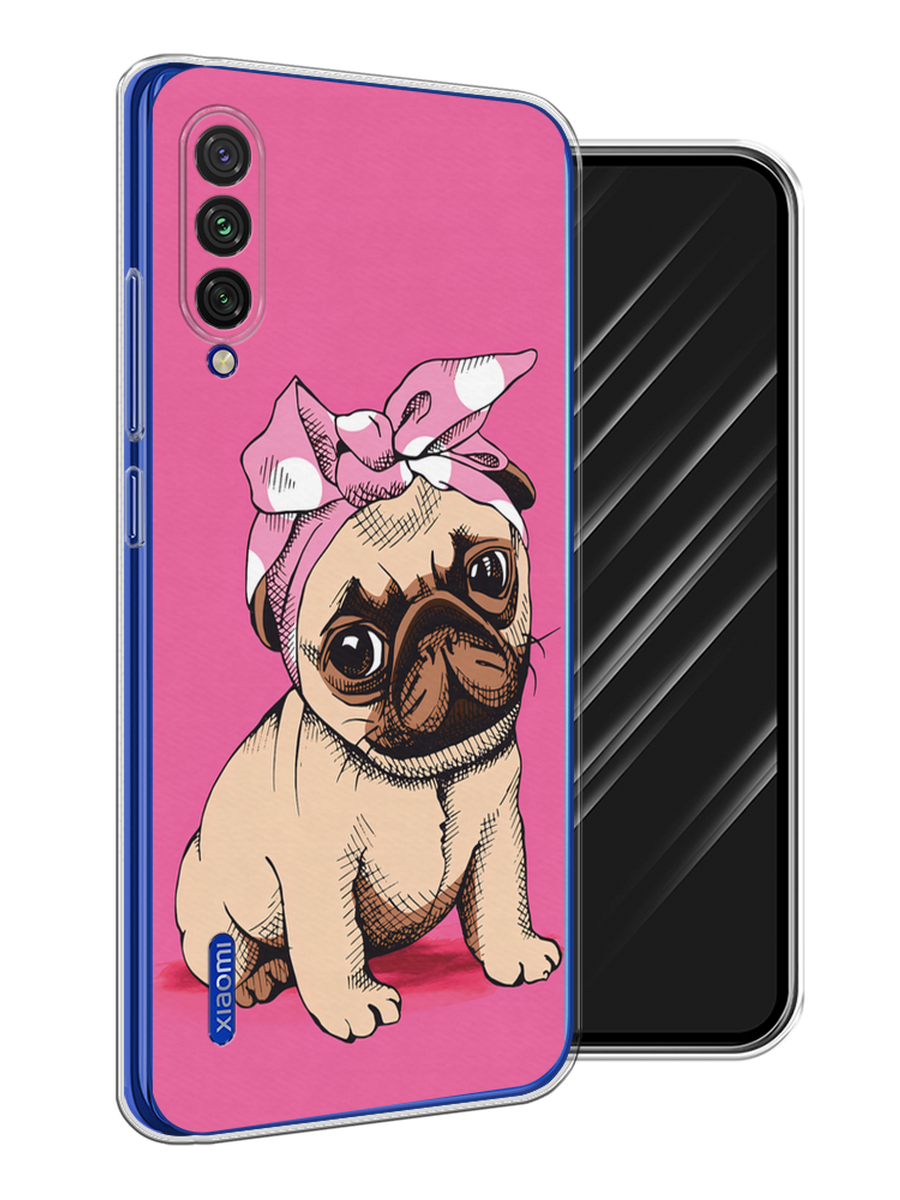 

Чехол Awog на Xiaomi Mi CC9E "Dog Pin-Up", Разноцветный, 35950-2