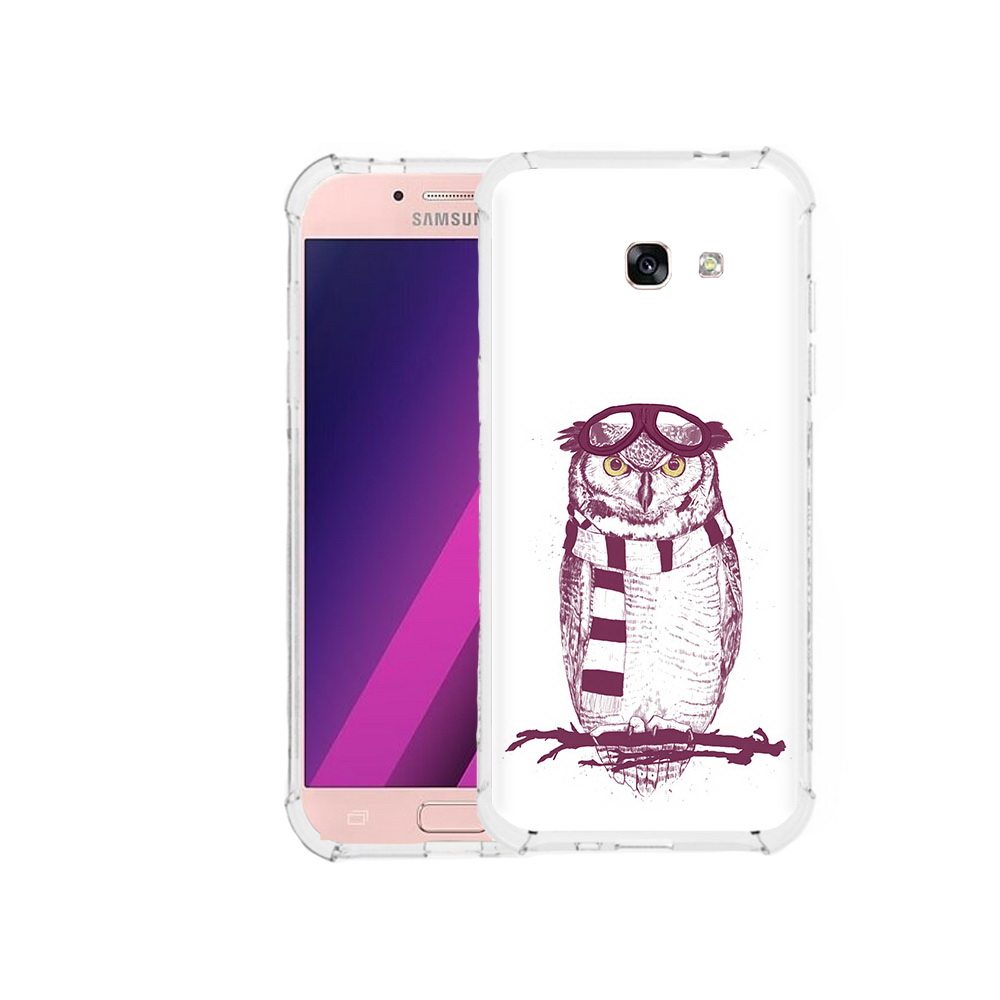 

Чехол MyPads Tocco для Samsung Galaxy A5 сова-летчик (PT51293.578.612), Прозрачный, Tocco