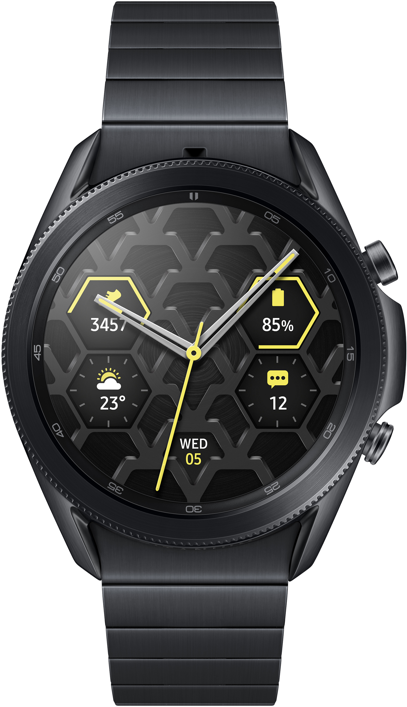 Смарт-часы Samsung Galaxy Watch 3 Titanium/Black (SM-R840NTKACIS)