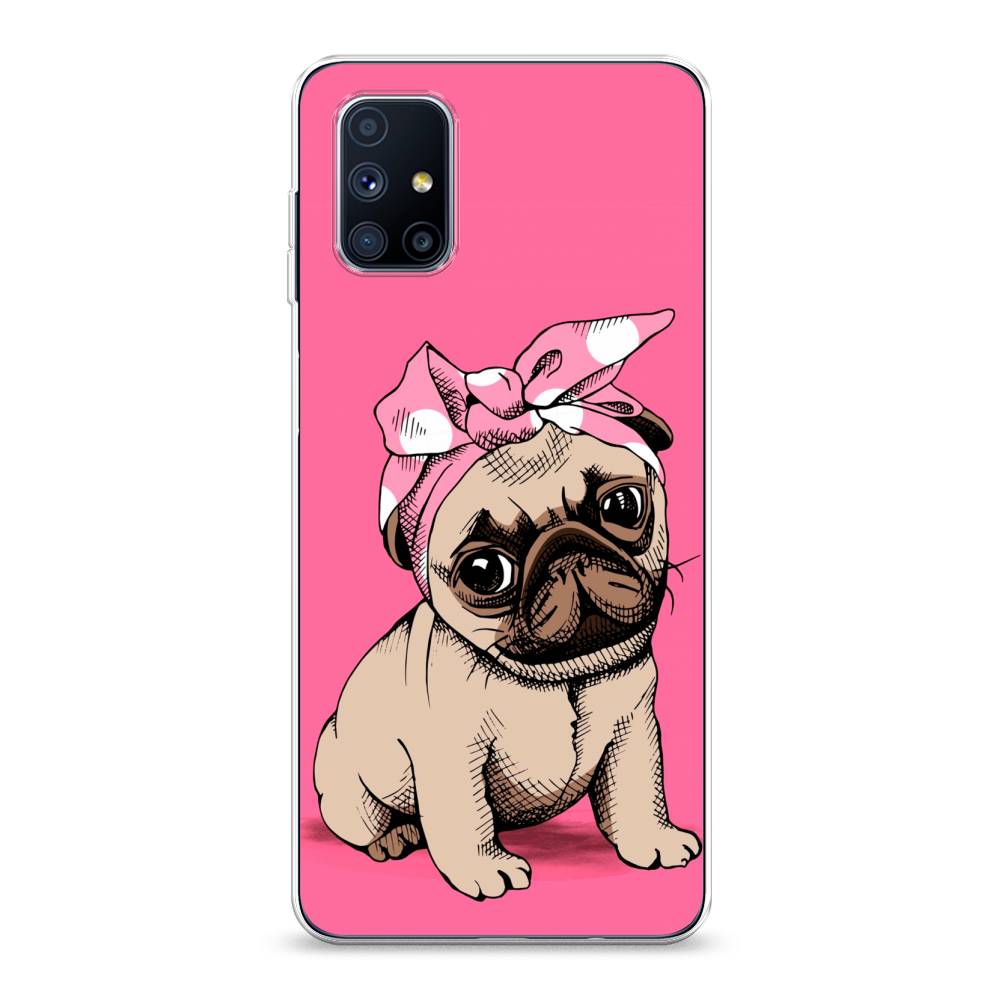 

Чехол Awog на Samsung Galaxy M51 / Самсунг M51 "Dog Pin-Up", Разноцветный, 2101550-2