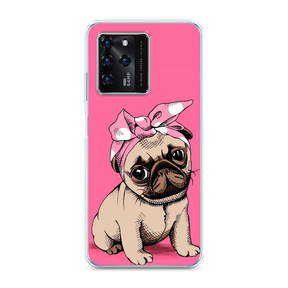 

Чехол Awog на ZTE Blade V30 / ЗТЕ Блэйд V30 "Dog Pin-Up", Разноцветный, 135350-2