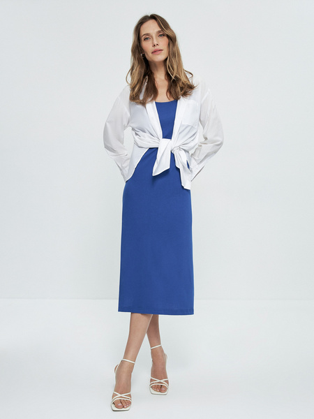 

Платье женское ZARINA 3225045535 синее XS, Синий, 3225045535