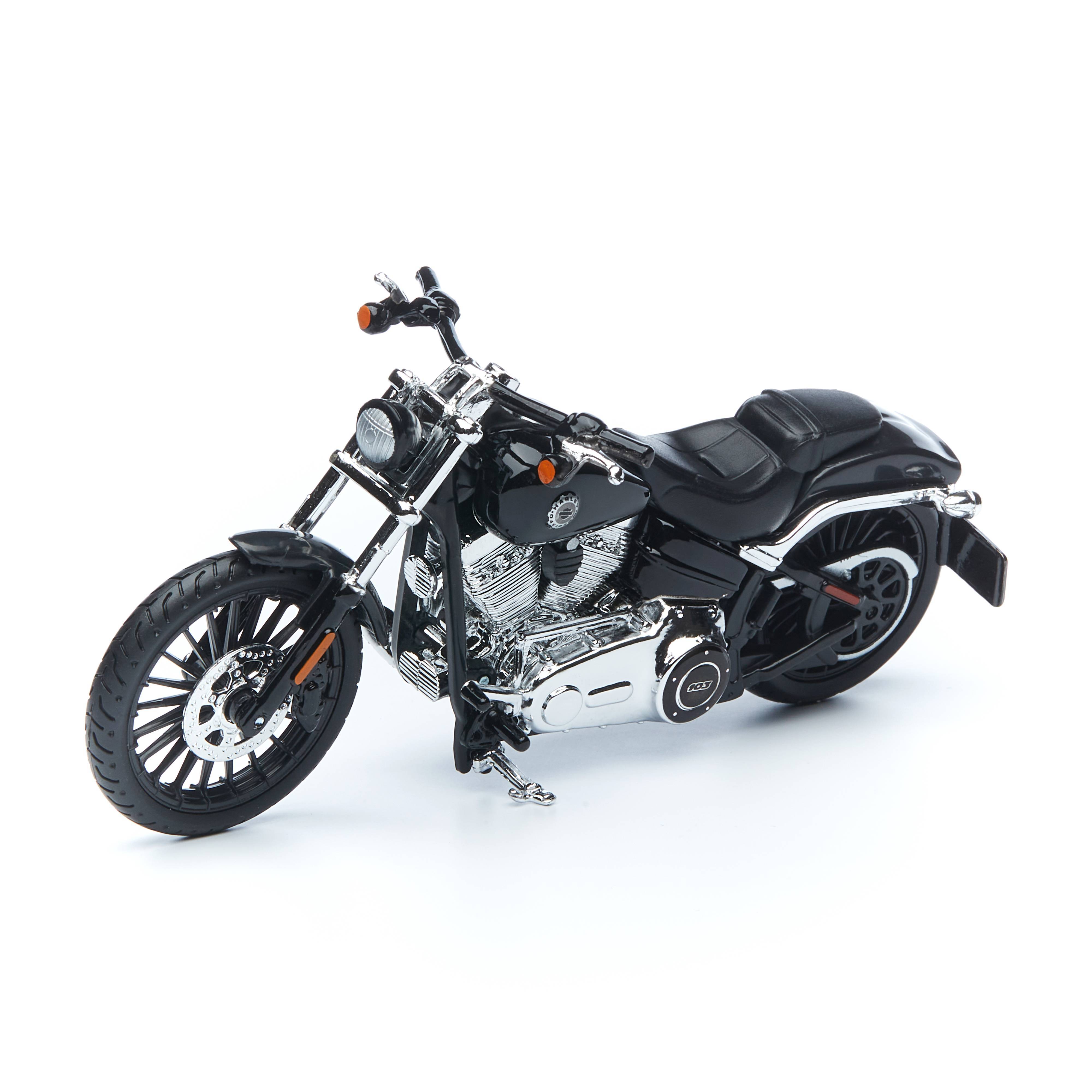 

Maisto мотоцикл 1:18 Harley Davidson Motoreyeles 2016 Breakout, черный 34360/9, 34360/9