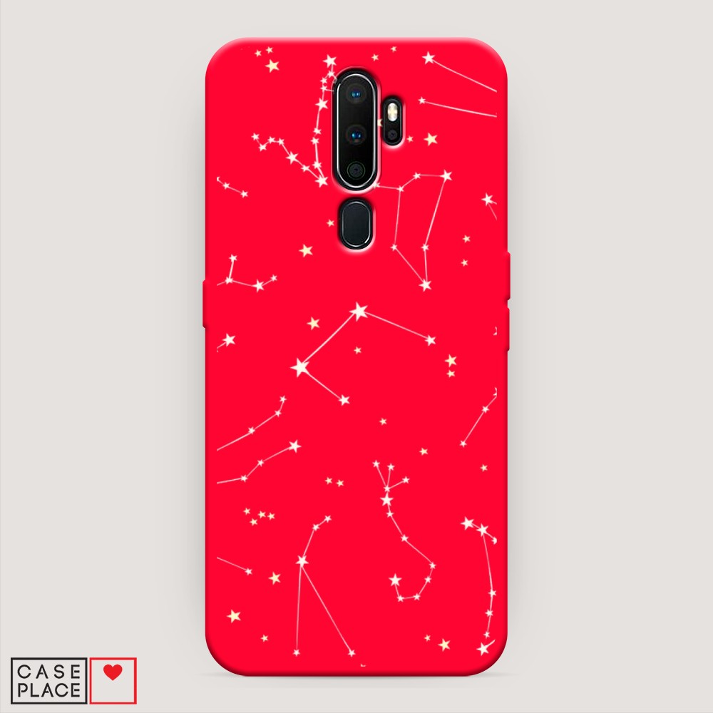 

Матовый силиконовый чехол "Созвездия" на Oppo A5 (2020), 251353-1