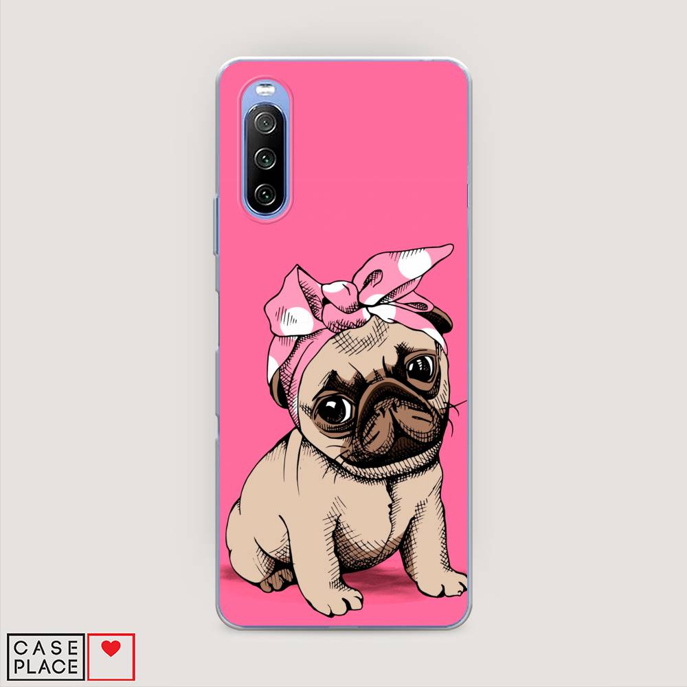 

Чехол Awog на Sony Xperia 10 III "Dog Pin-Up", Разноцветный, 54950-2