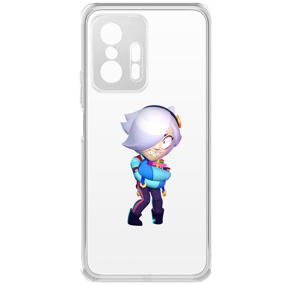 

Чехол-накладка Brawl Stars-Колетт для Xiaomi 11T, Прозрачный