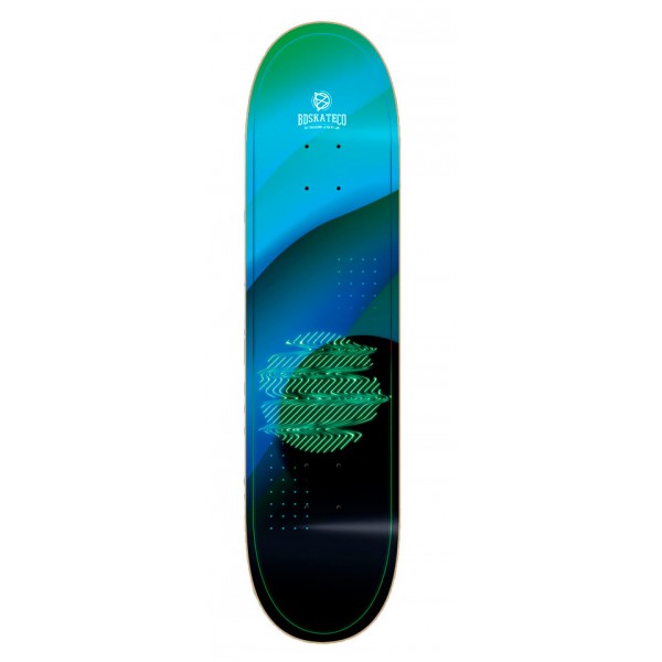 фото Дека bd glitch series green 8*31.75 bd skateco