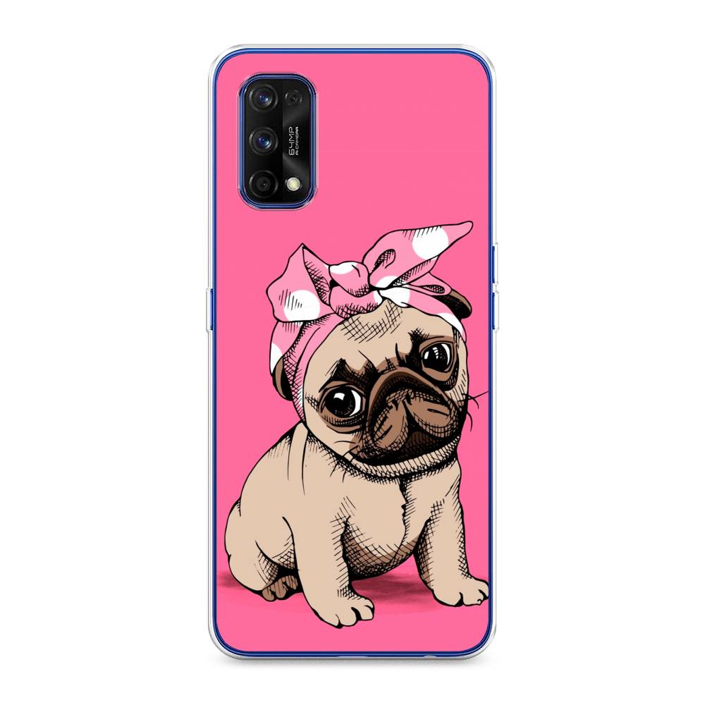 

Чехол Awog на Realme 7 Pro "Dog Pin-Up", Разноцветный, 254050-2