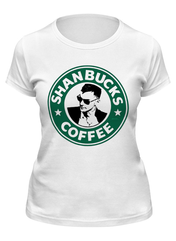 

Футболка женская Printio Shanbucks coffee белая M, Белый, Shanbucks coffee