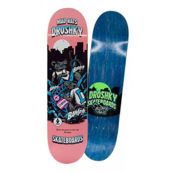 фото Дека droshky deck mad rats pink 8x31.75