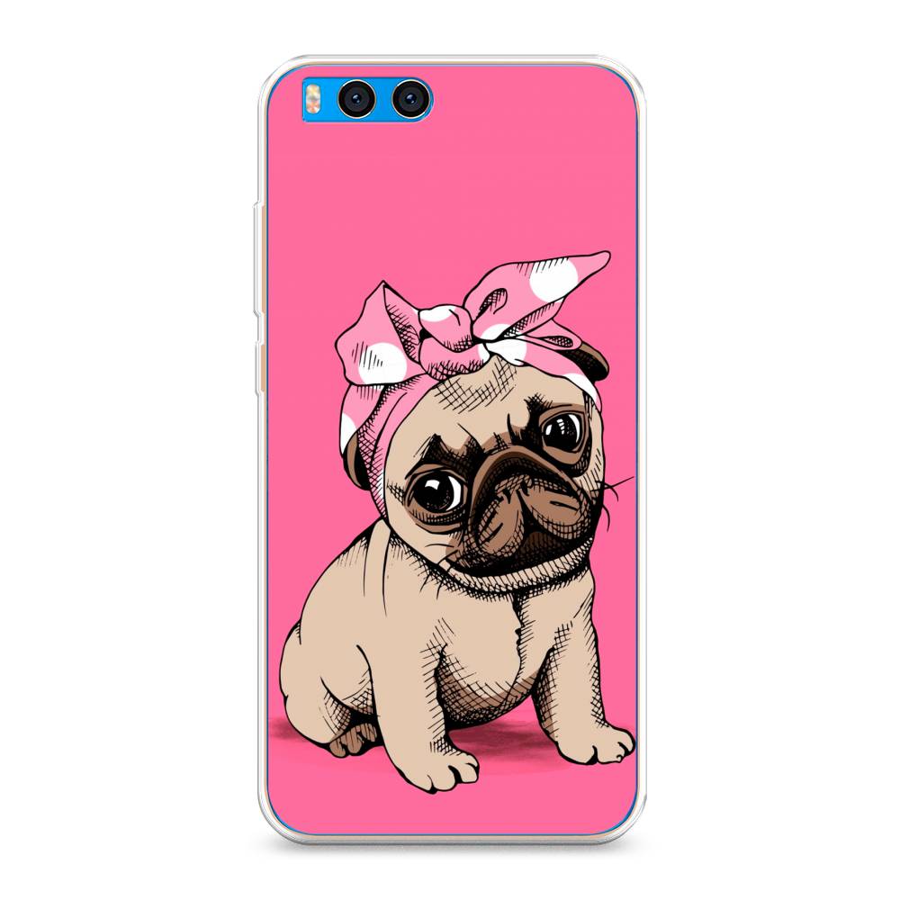 

Чехол Awog на Xiaomi Mi Note 3 "Dog Pin-Up", Разноцветный, 32450-2