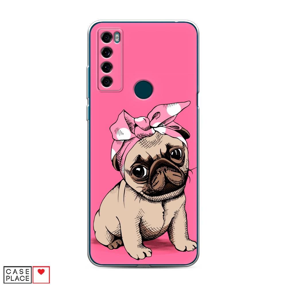 

Чехол Awog на TCL 20 SE "Dog Pin-Up", Разноцветный, 290350-2