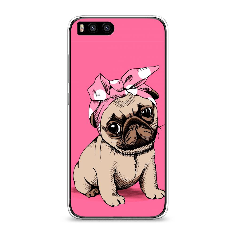 

Чехол Awog на Xiaomi Mi6 "Dog Pin-Up", Разноцветный, 30650-2