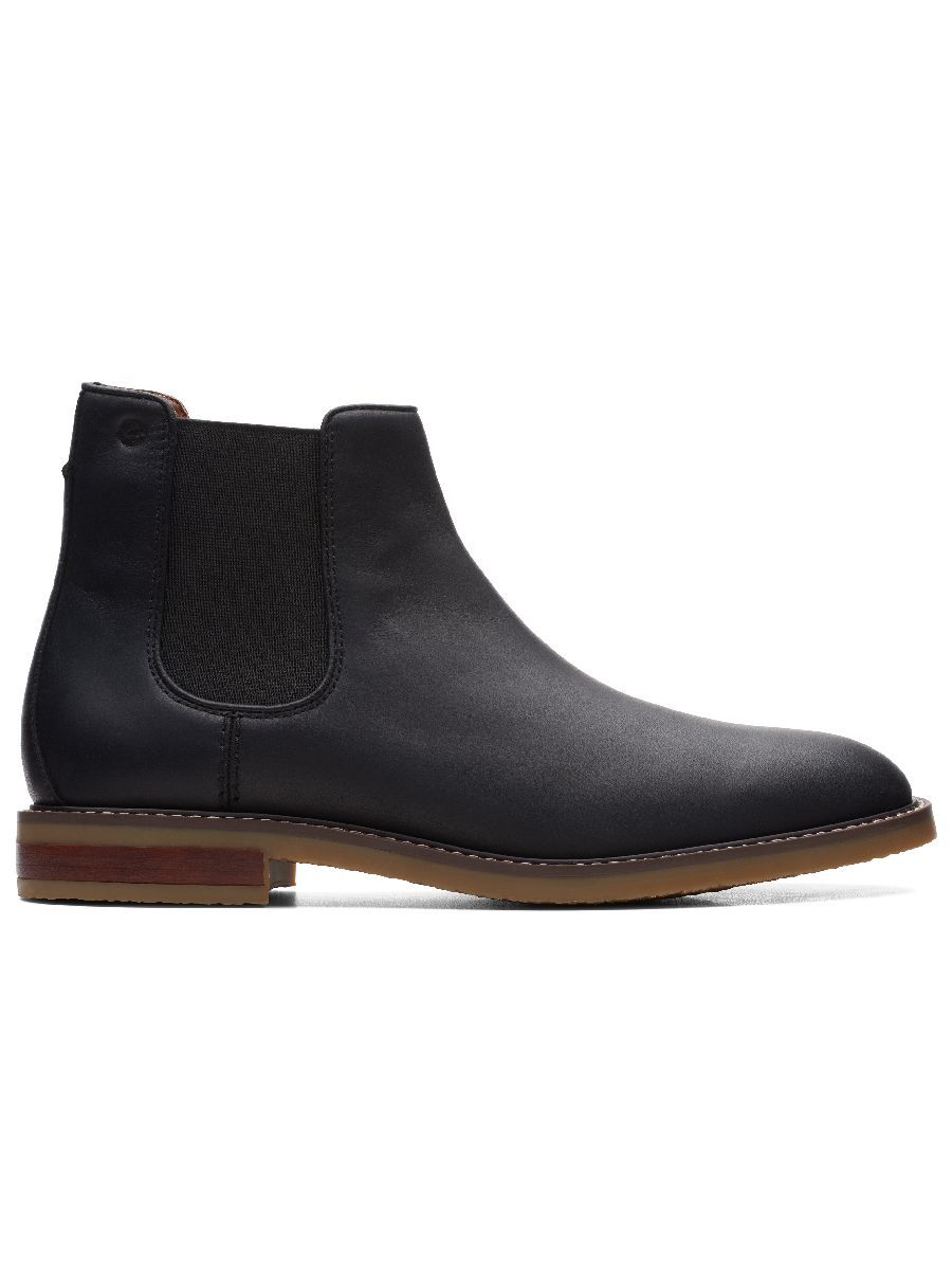 

Ботинки мужские Clarks 26162729 черные 47 EU, Черный, 26162729