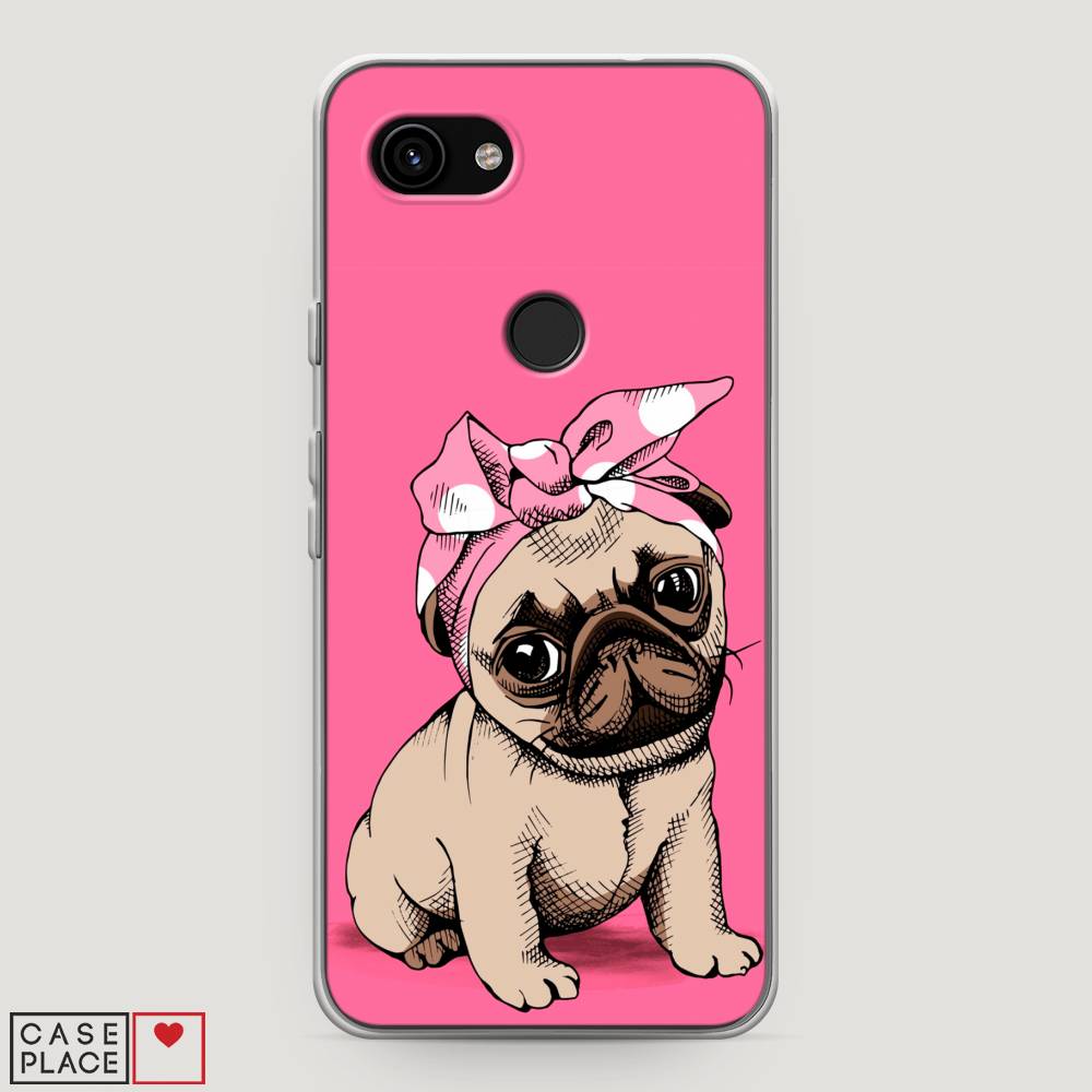 

Чехол Awog на Google Pixel 3a "Dog Pin-Up", Разноцветный, 270150-2