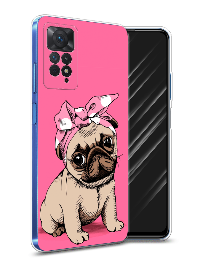 

Чехол Awog на Xiaomi Redmi Note 11E Pro "Dog Pin-Up", Разноцветный, 314750-2
