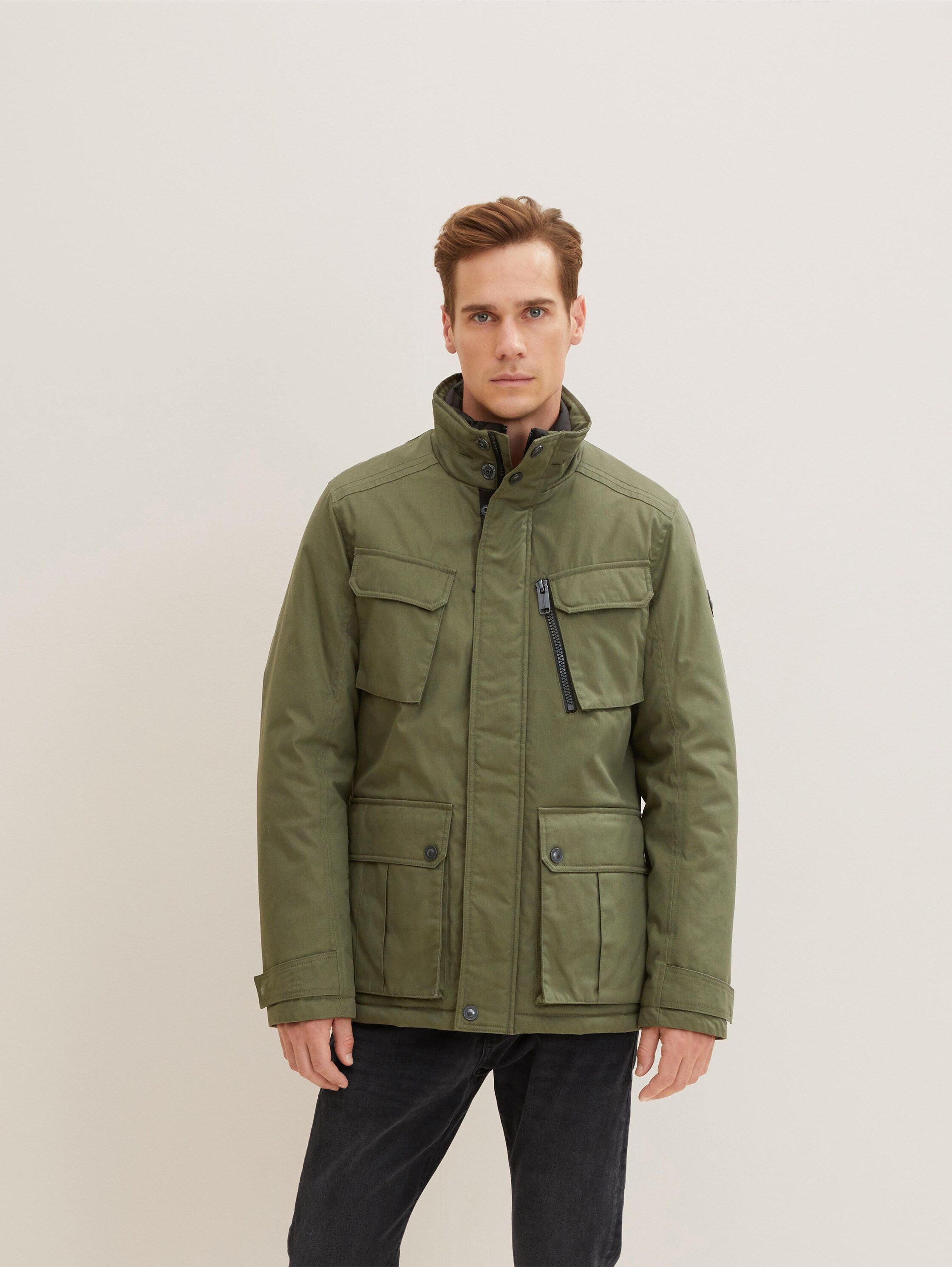 

Куртка мужская TOM TAILOR 1032488 зеленая L, 1032488