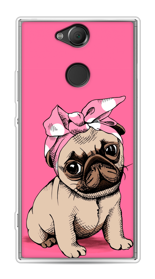 

Чехол Awog на Sony Xperia XA2 "Dog Pin-Up", Разноцветный, 53150-2