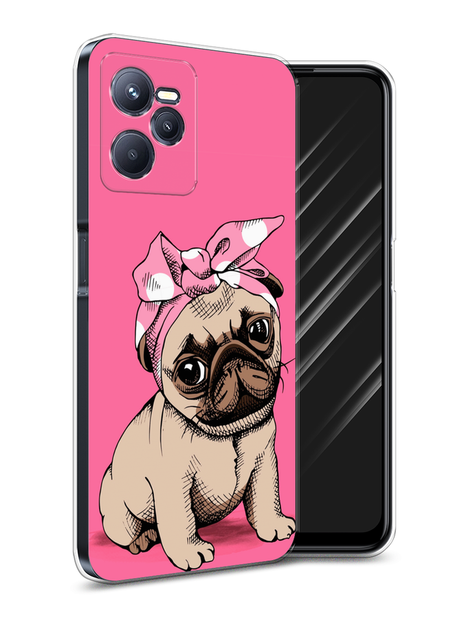 

Чехол Awog на Realme C35 "Dog Pin-Up", Разноцветный, 259250-2