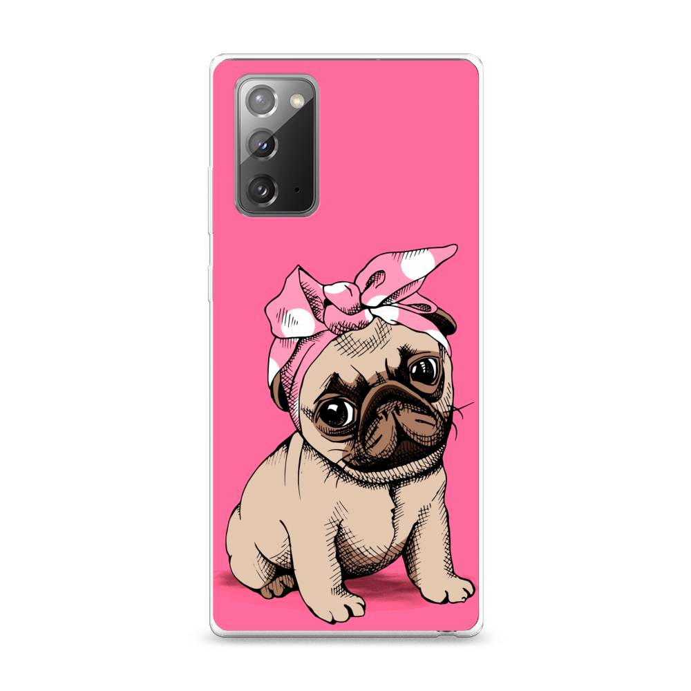 

Чехол Awog на Samsung Galaxy Note 20 / Самсунг Note 20 "Dog Pin-Up", Разноцветный, 2100950-2