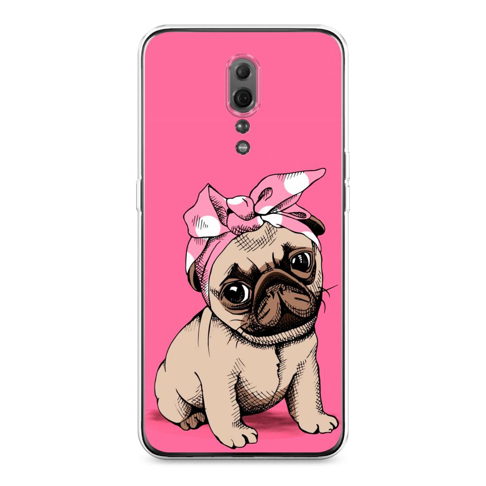 

Чехол Awog на Oppo Reno Z "Dog Pin-Up", Разноцветный, 250950-2